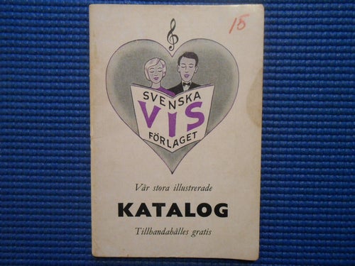 Svenska visförlaget Visor 1961