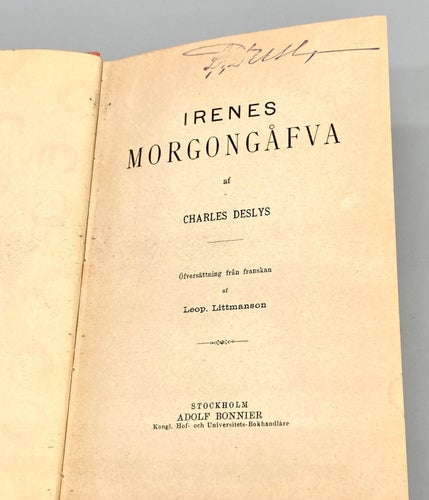 Irenes morgongåva av Charles Deslys