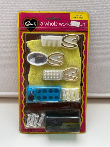 Sindy tillbehör vintage Pedigree oöppnad - Set in style 44426