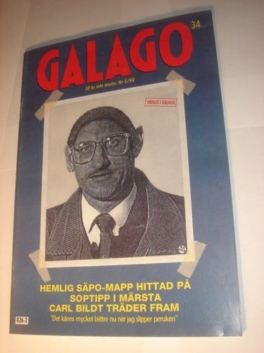 Galago 02/1992 - nr 34 NY OLÄST
