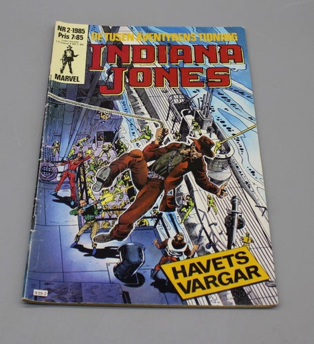 Serietidning - Indiana Jones - Nr 2 - 1985
