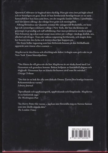 Lev Grossman / Magikerna (del 1 i trilogin) / Inbunden / Nära nyskick