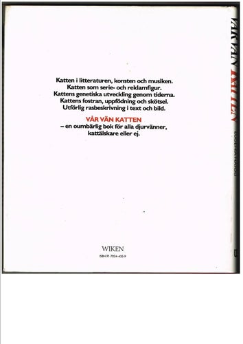 Vår vän KATTEN - Eugenia Natoli / Piero Cozzaglio (1988)