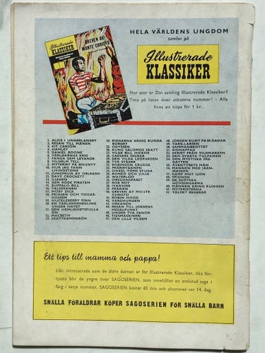 Ill Klassiker - 60. Männen kring kungen. G-VG