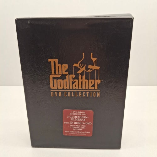 The Godfather Collection - Region 2, DVD-Box, Svensk text, Fint skick