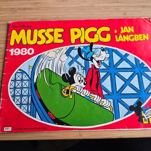 Musse Pigg & Jan Långben 1980 – Julalbum Semic (Grattis Musse 50 år!)
