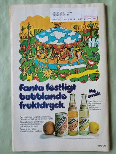 Buster nr 21 från 1976