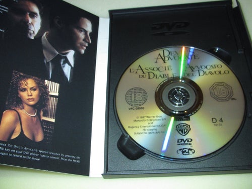 Devil's Advocate (DVD) med Keanu Reeves och Al Pacino