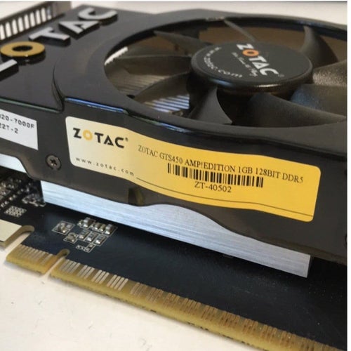 ZOTAC GeForce GTS450 AMP! EDITION 1GB 128BIT DDR5 Grafikkort