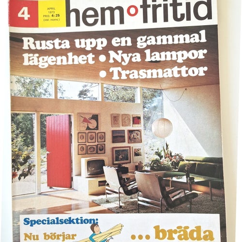 Hem o fritid tidning nr 4 1973