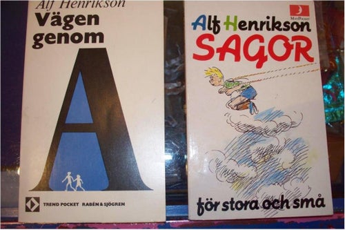 Alf Henrikson, 2 böcker