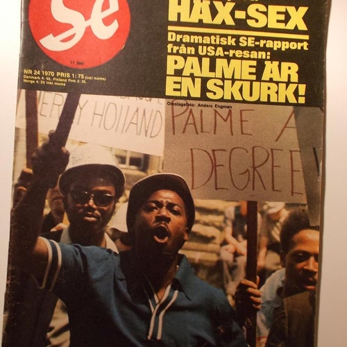 SE #24 1970 Svensk filmexport Häx-Sex, Palme är en skurk, Castro Cuba