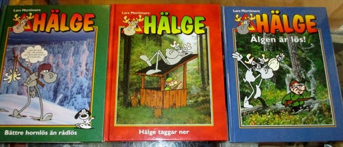 3 album om Hälge av Lars Mortimer