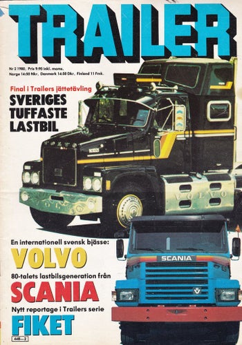 Trailer 1980-2 Road Train Australien..Lastbil Rallycross