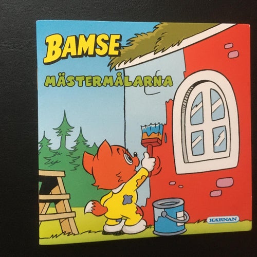 BAMSE MÄSTERMÅLARNA - KÄRNAN bok i pixi format