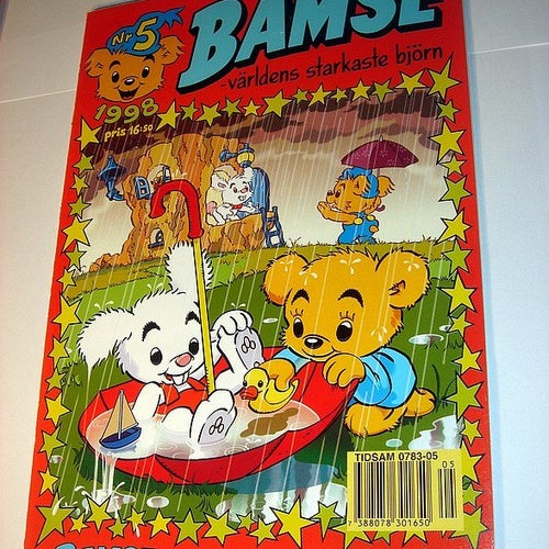 BAMSE 1998 5 (svensk) NY OLÄST