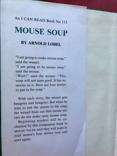 MOUSE SOUP Arnold Lobel 1978