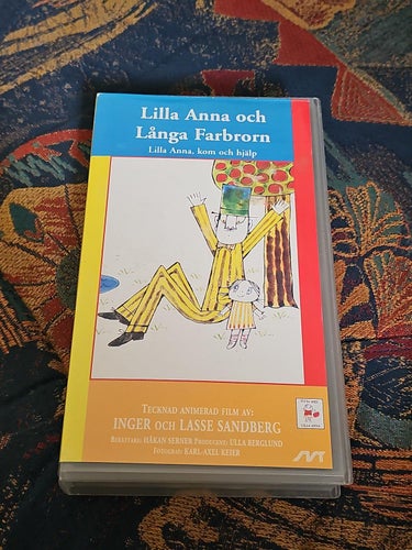 Lills Anna Och Långa Farbrorn - Lilla Anna Kom Och Hjälp VHS