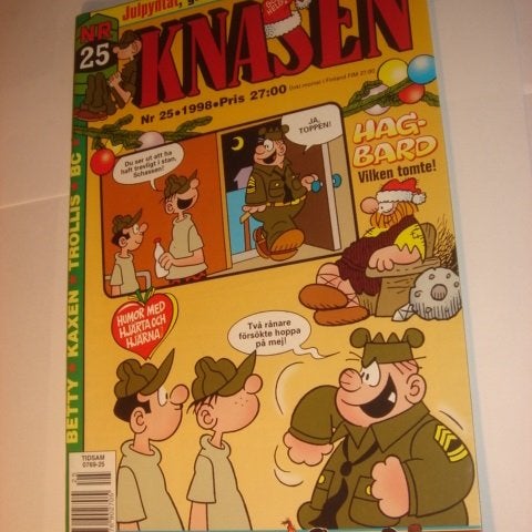 KNASEN (svensk) NY OLÄST Nr 25 1998