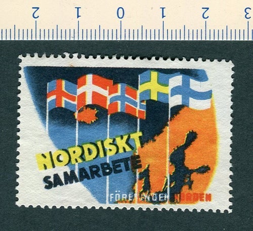 Brevmärke, Föreningen Norden (*)