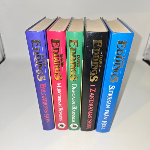 Sagan om Mallorea Komplett 1-5 - David Eddings - Retro - Fantasy - Inbundna