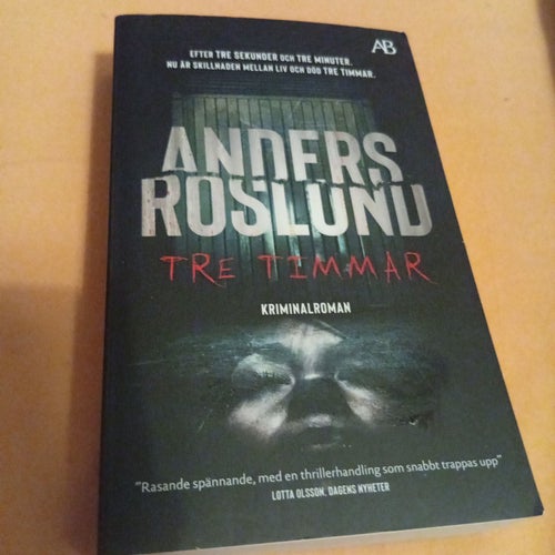 TRE TIMMAR Anders Roslund. POCKET