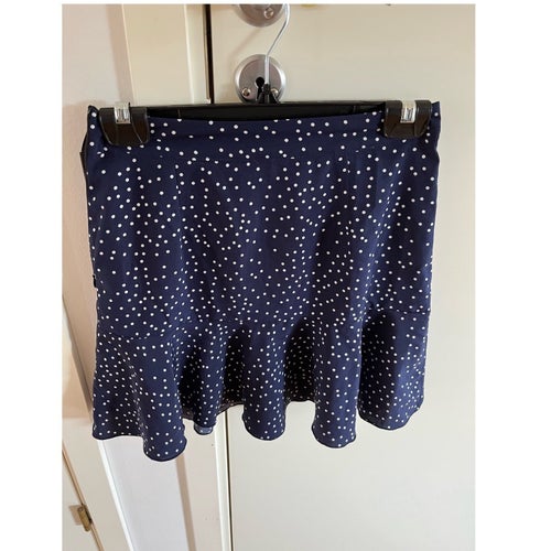 Shein blå kjol, storlek XS