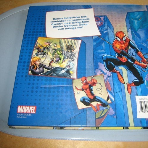 "Marvel Spider-Man 9 äventyr"