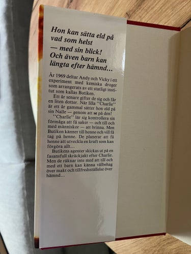 Eldfödd av Stephen King, 1981 - inbunden