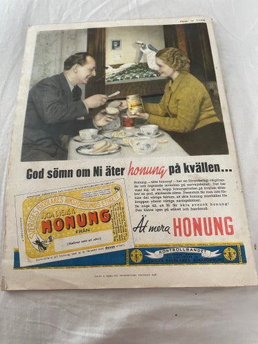 Tidskrift Husmodern Nr 5 1938