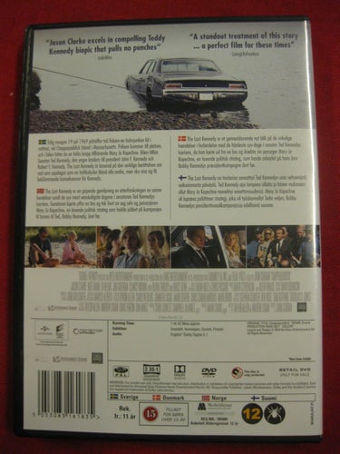 THE LAST KENNEDY - KATE MARA, ED HELMS M.FL - DVD SEPT 2018