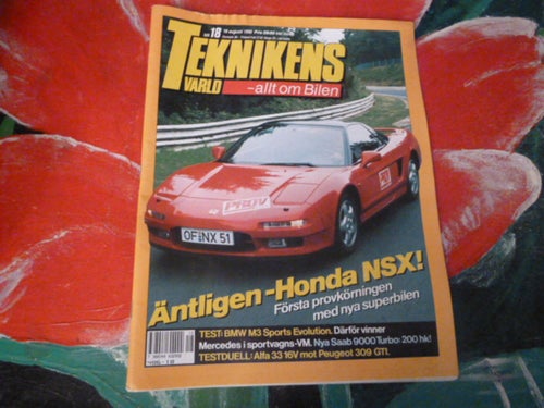 TEKNIKENS VÄRLD, NR 18, 1990, TIDNING