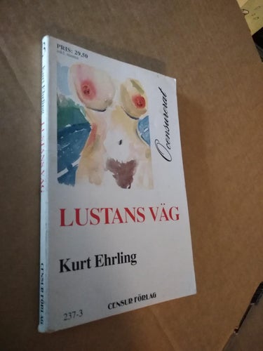 Lustans väg av Kurt Ehrling Very Good plus