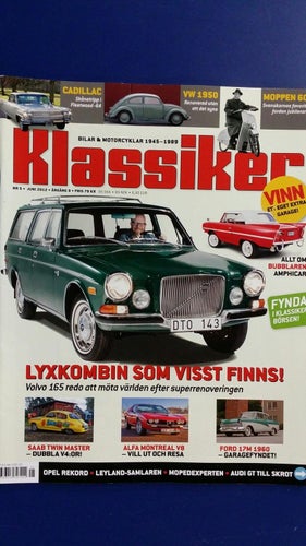 Klassiker nr 5 2012: VW Typ 1 1950, Volvo 165, Leyland, Alfa Montreal, Ford 17M