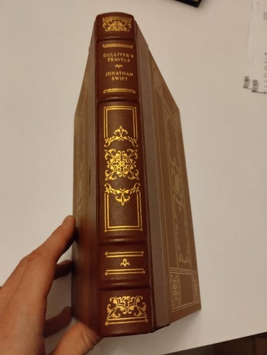 Gullivers travels leather franklin library Jonathan Swift