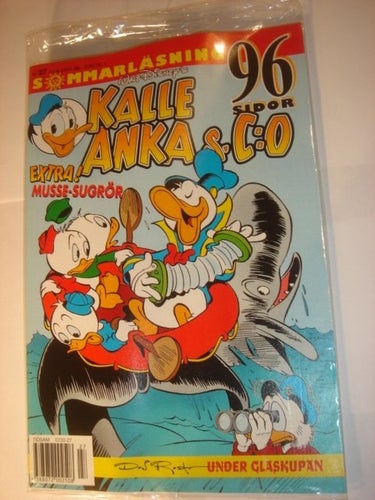 KALLE ANKA & Co I ORIGINAL PLAST leksak 2000 27 TJOCKT