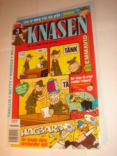 KNASEN (svensk) NY OLÄST Nr 3 1995