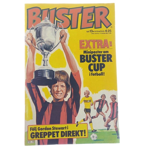 Buster - 1979 - NR 13 - Bilaga: Buster Cup poster