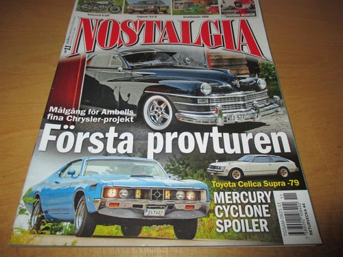 NOSTALGIA NR 11 2021. JAGUAR XJ-S, MERCURY CYCLONE, TOYOTA SUPRA ,M.M