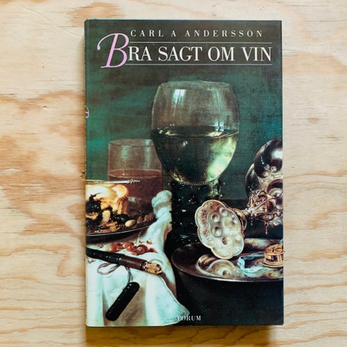 BRA SAGT OM VIN - ARKIVEX I NYSKICK - INBUNDEN MED SKYDDSOMSLAG - PRESENT ?
