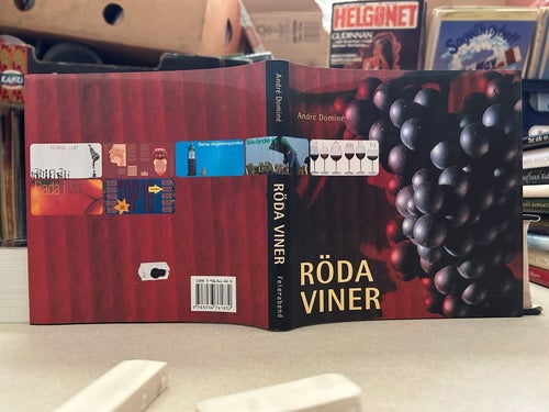 Röda viner av Andre Domine, bok, Very Fine plus