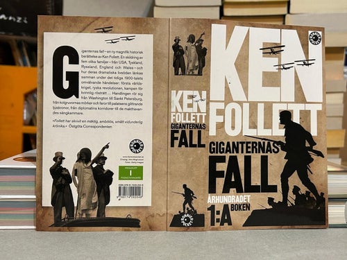 Giganternas fall av Ken Follett, bok, Fine plus