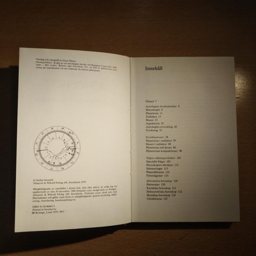 Ställ ditt horoskop Hur man använder astrologin av Stefan Stenudd. Very Fine+