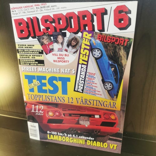 Bilsport 6, 1993
