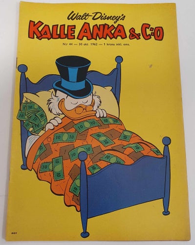 Kalle Anka & Co nr 44 1962 / Carl Barks / FN-