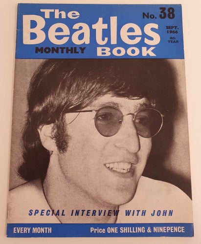The Beatles Book nr 38 1966 / FN+