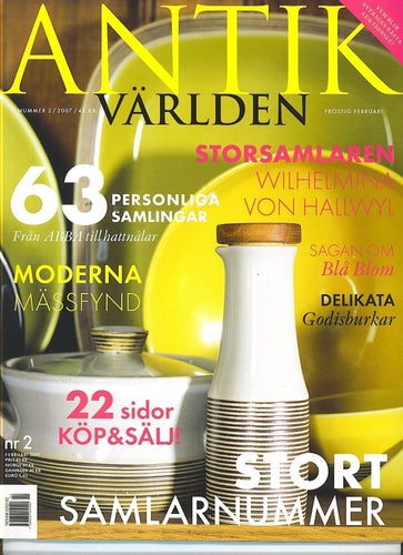 Antikvärlden 2/2007 - Blå Blom, godisburkar m m