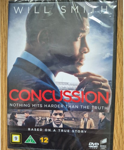 Concussion - Will Smith Ny/Inplastad