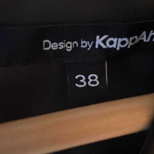 KappAhl svart klänning, storlek 38