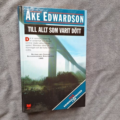 2 i 1 bok!! Gå ut min själ och Till allt som varit dött av Åke Edwardson, 1996
